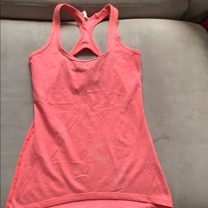 Pink work out top